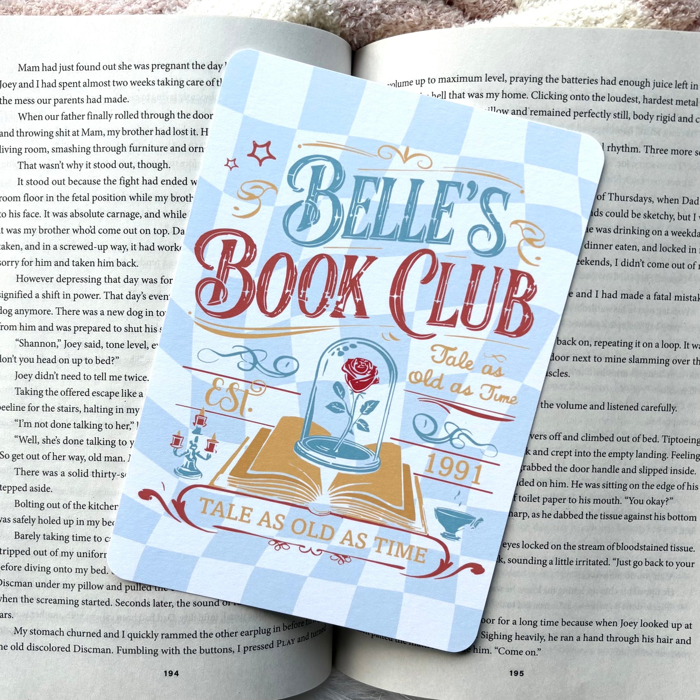 Kindle Insert - Belle's Book Club