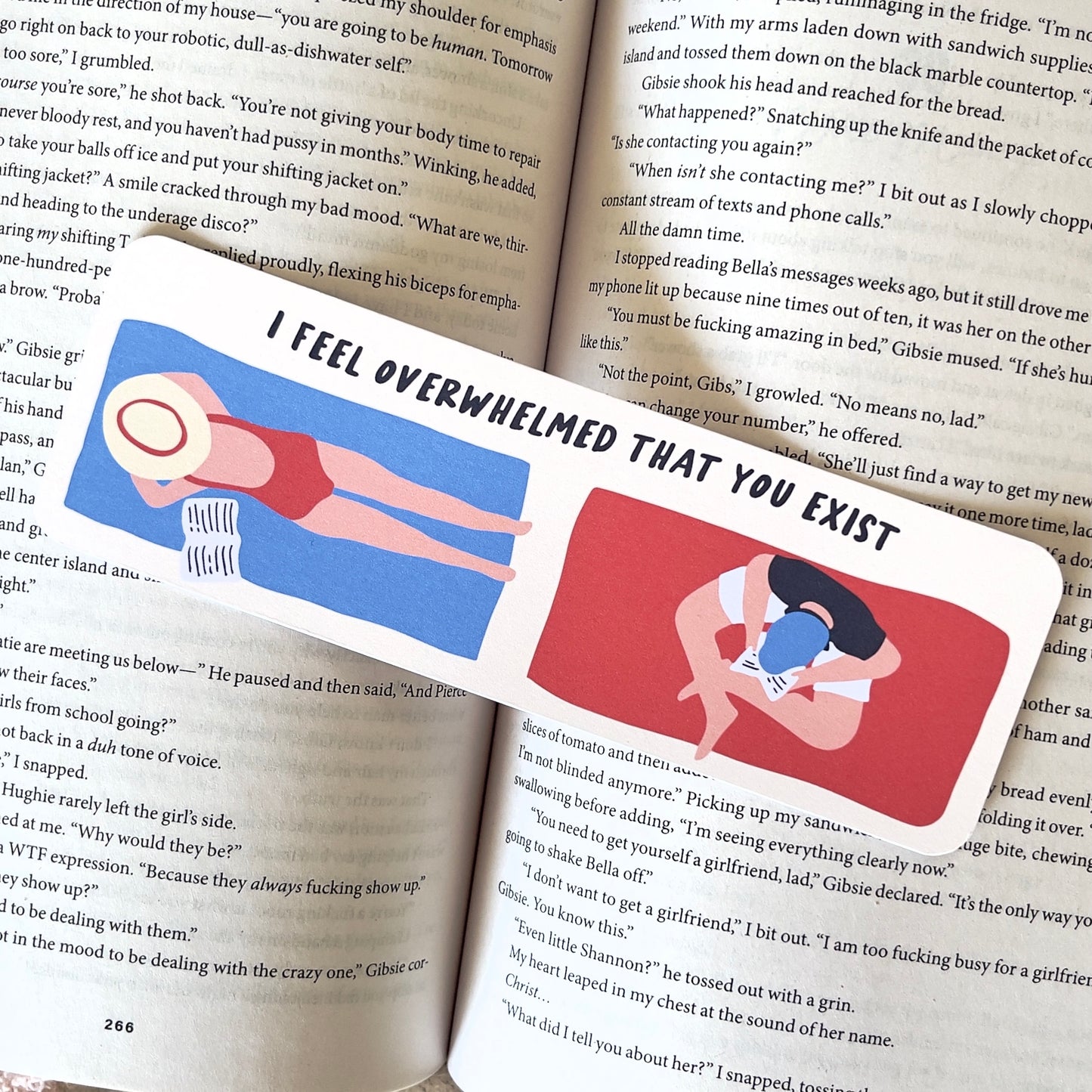 Beach Read Bookmark