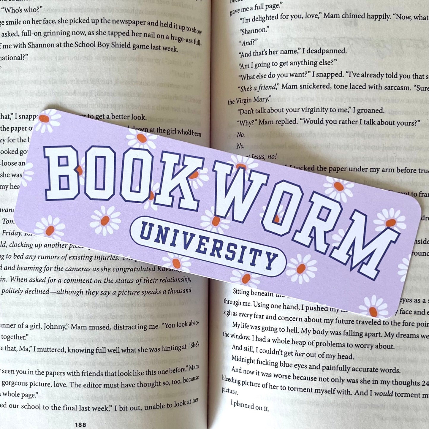 Bookworm University Bookmark
