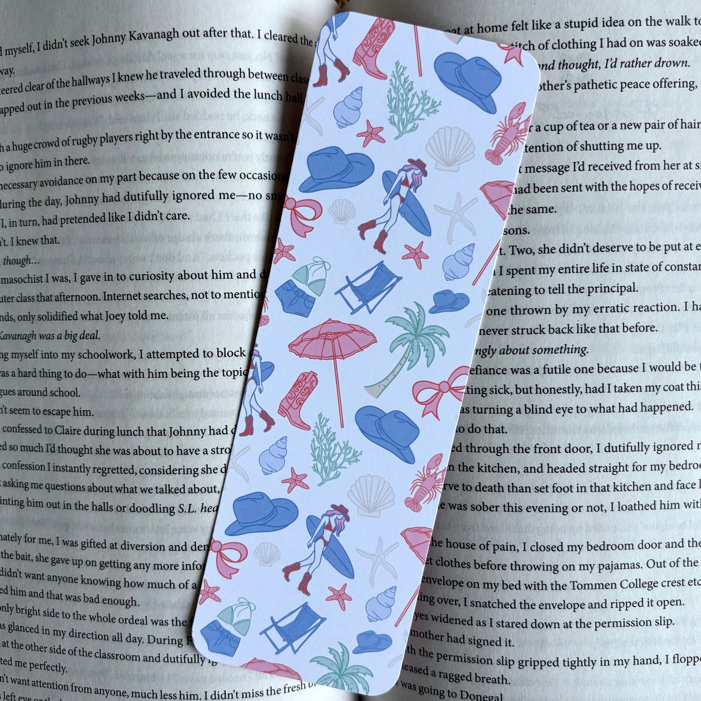 Coastal Cowgirl Bookmark
