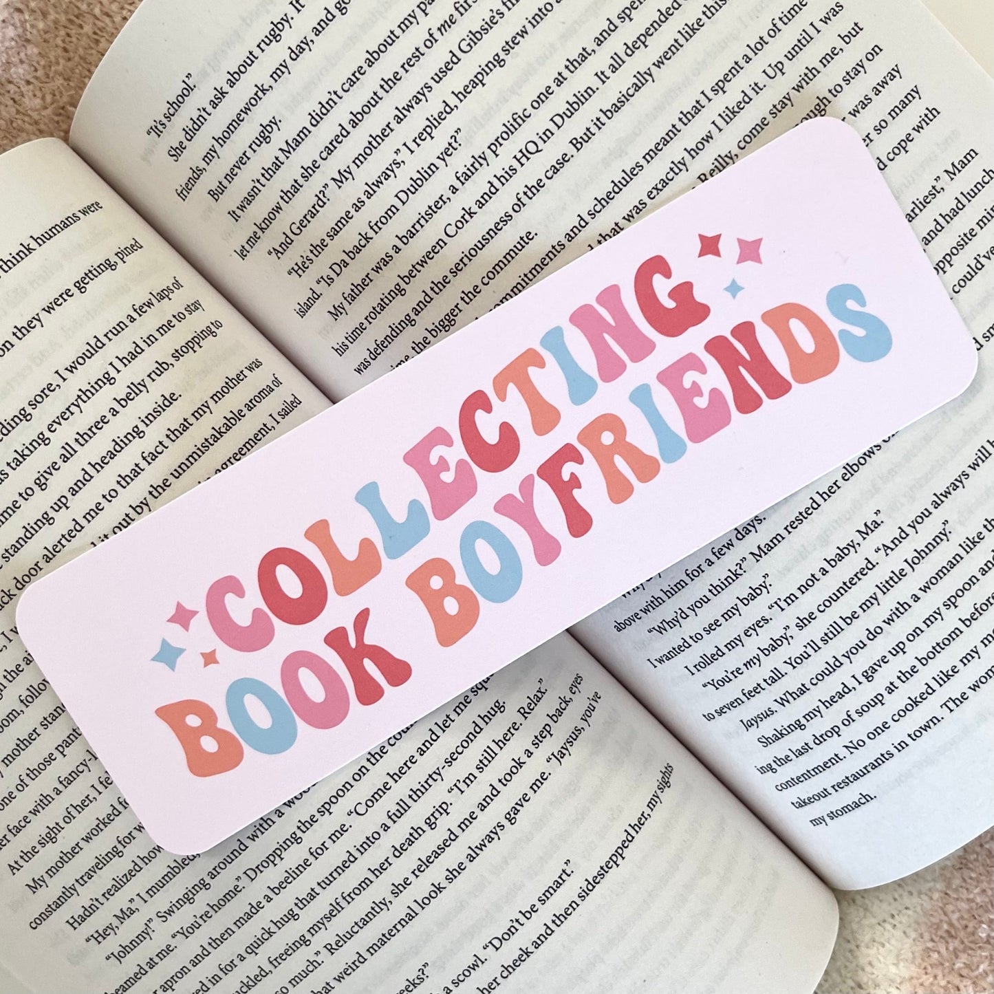 Collecting Book Boyfriends Bookmark