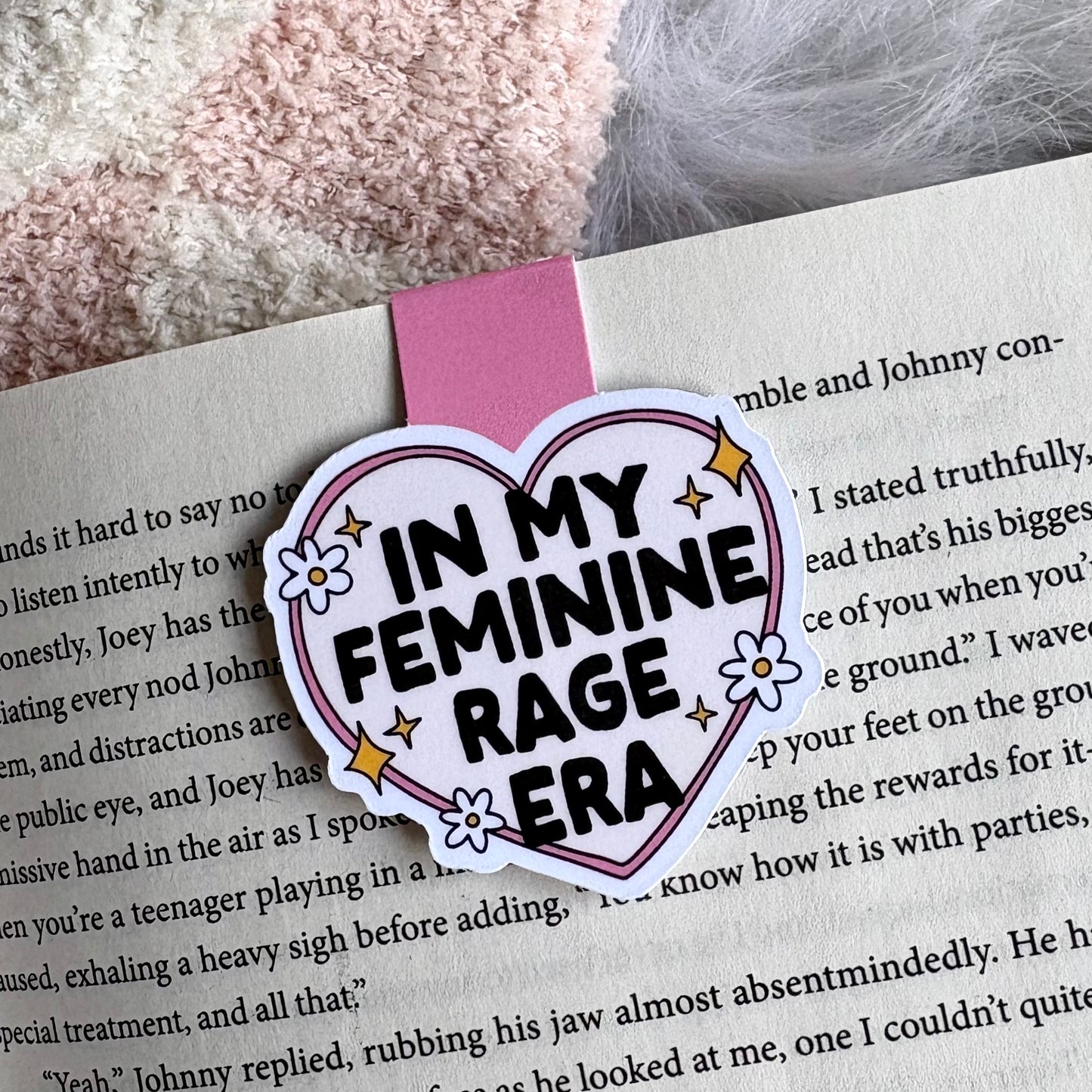 In My Feminine Rage Era - Magnetic Bookmark