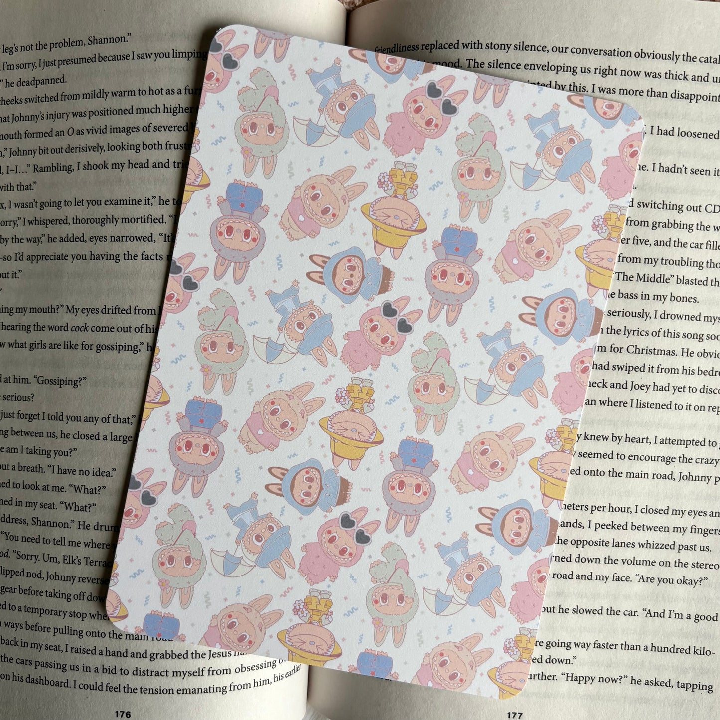 Kindle Insert - Fashionably Feral (Labubu)