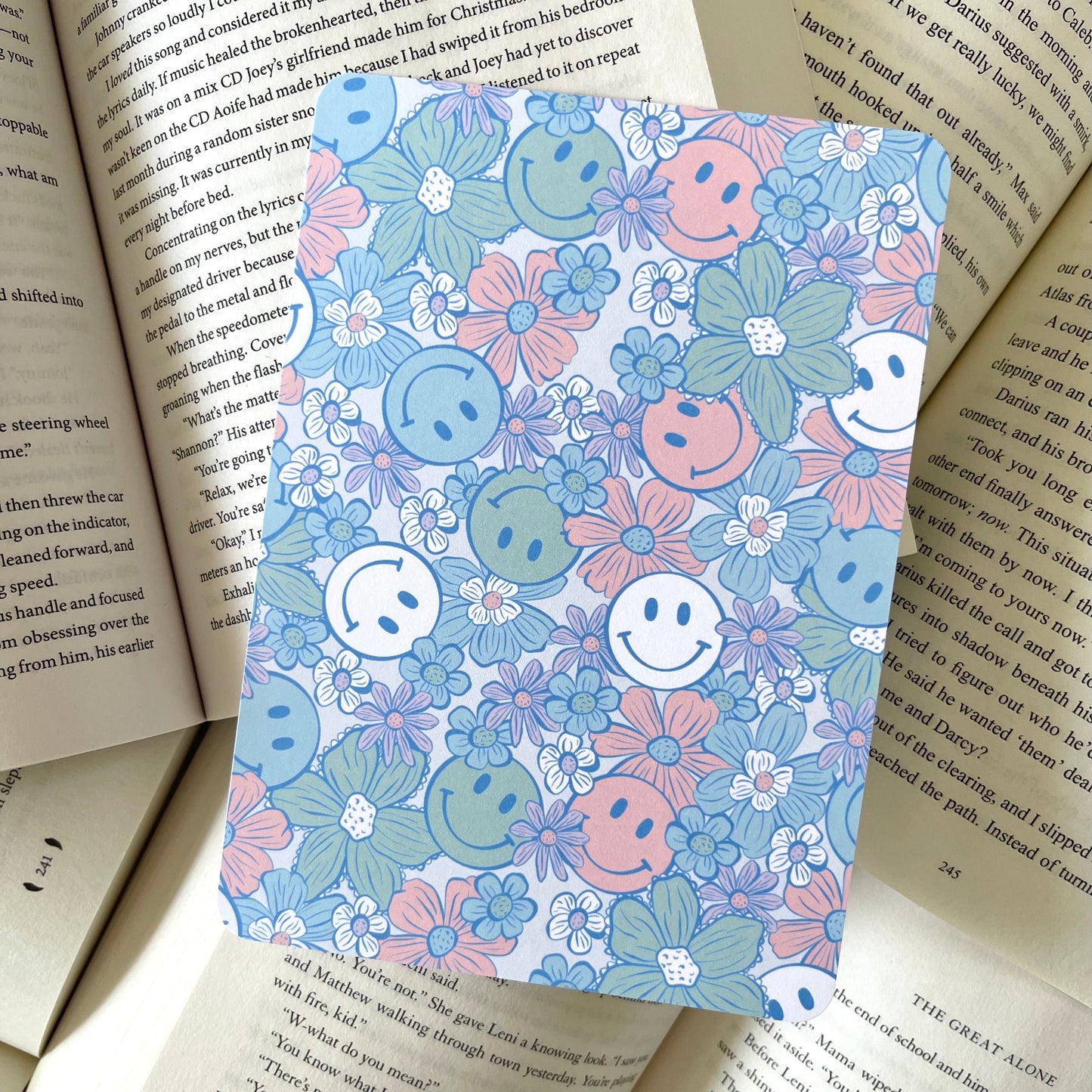 Kindle Insert - Happy Petals