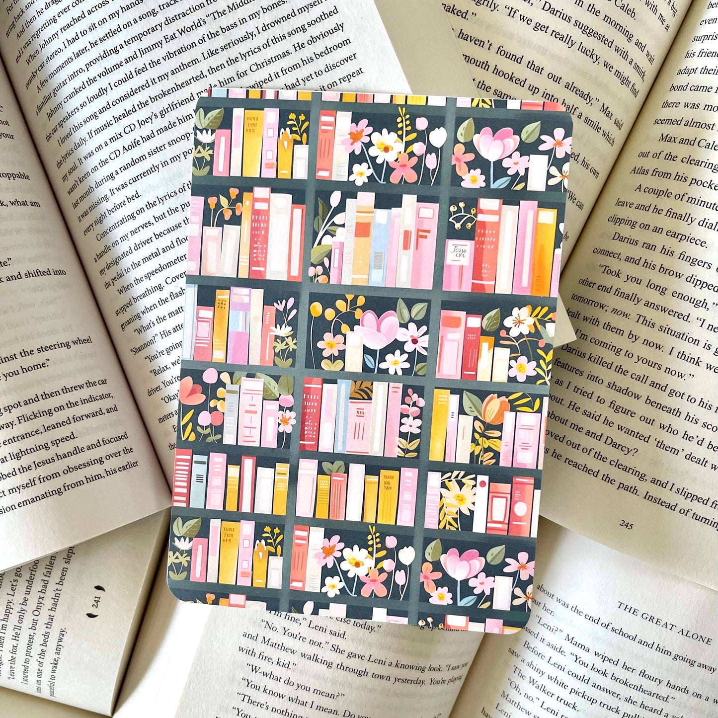 Kindle Insert - Blooming Bookshelf