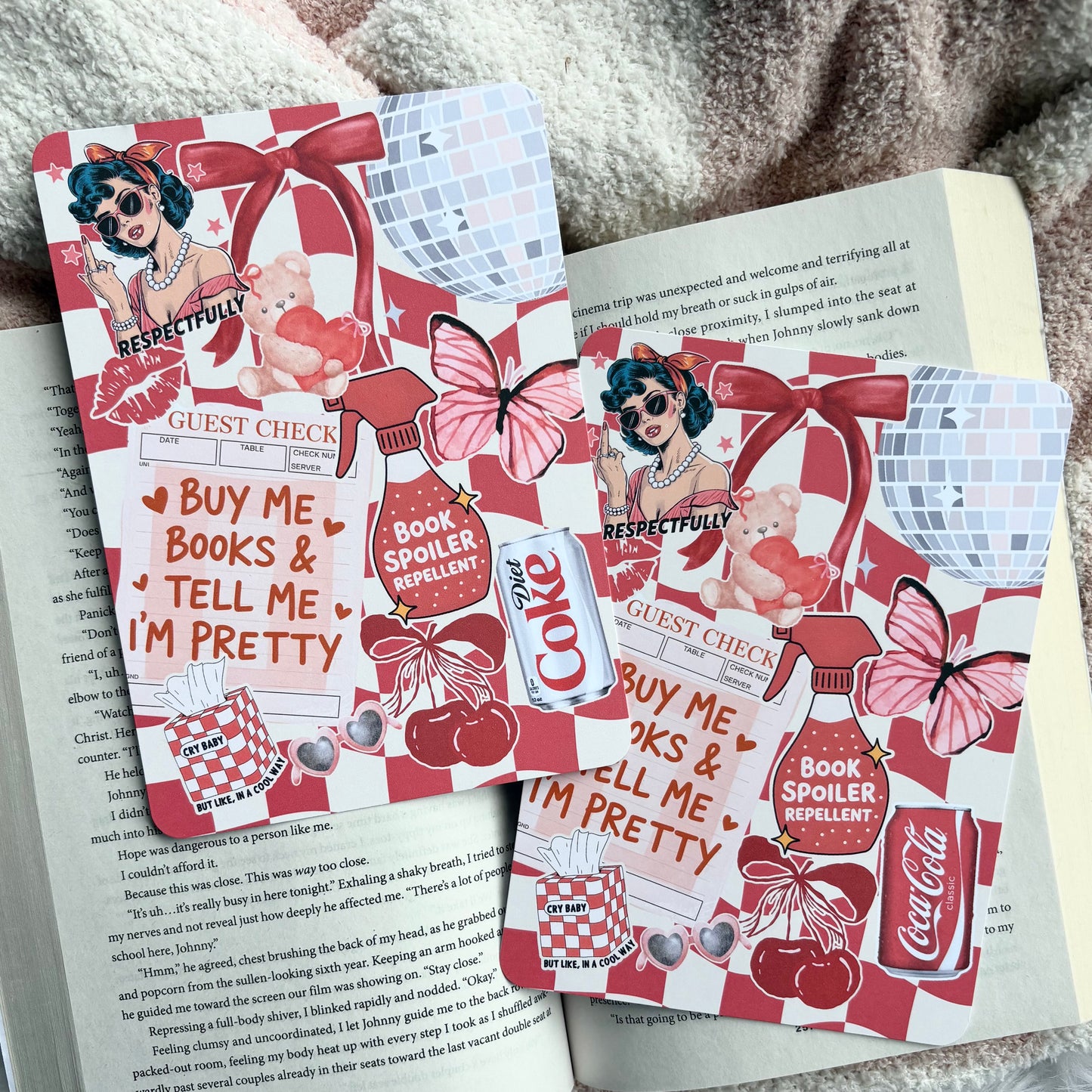 Kindle Insert - Book Babe Energy