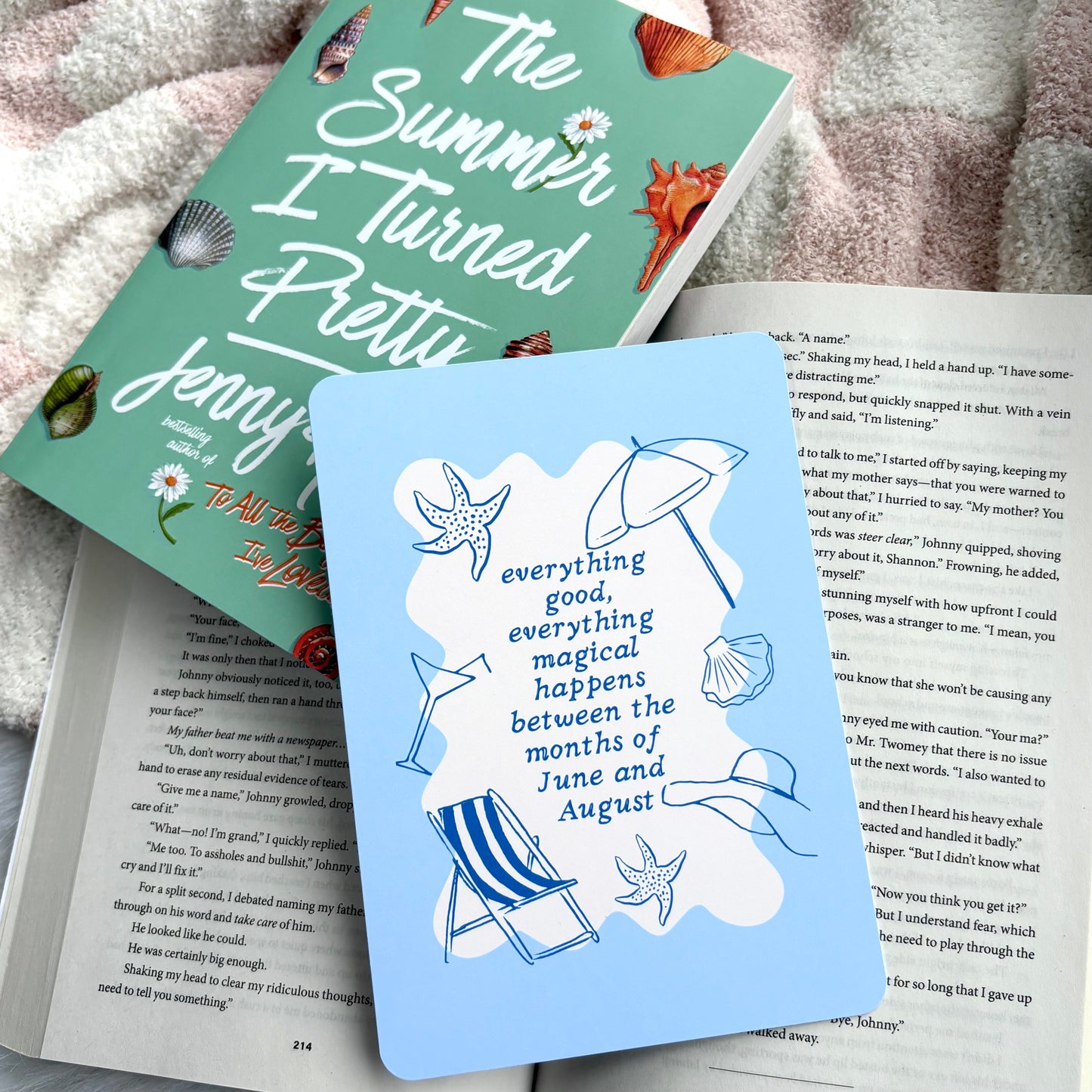 Kindle Insert - The Summer I Turned Pretty
