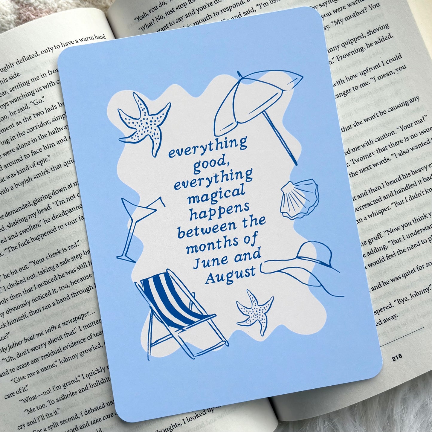 Kindle Insert - The Summer I Turned Pretty