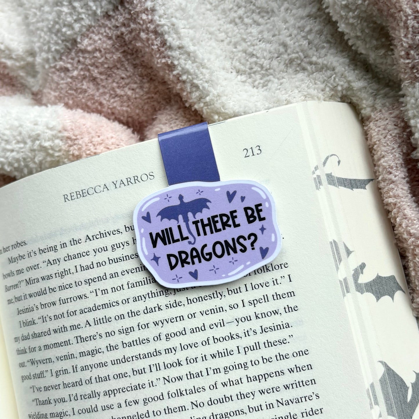 Will There Be Dragons? - Magnetic Bookmark