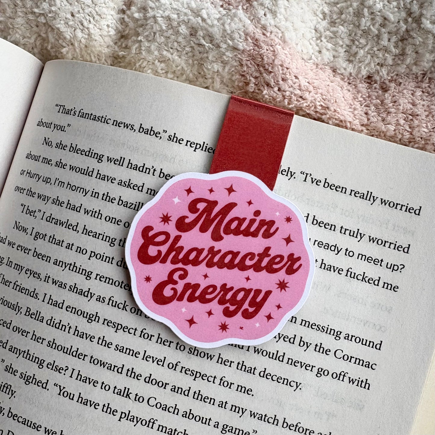 Main Character Energy- Magnetic Bookmark
