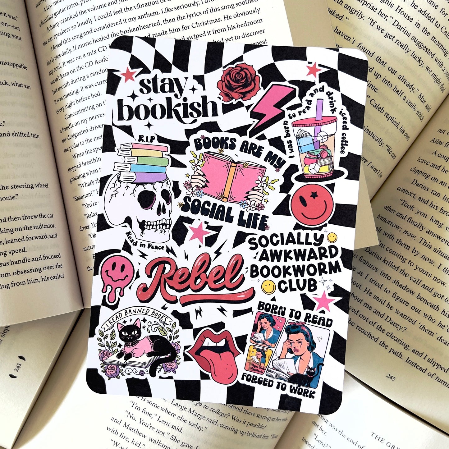 Kindle Insert - Bookish Rebel