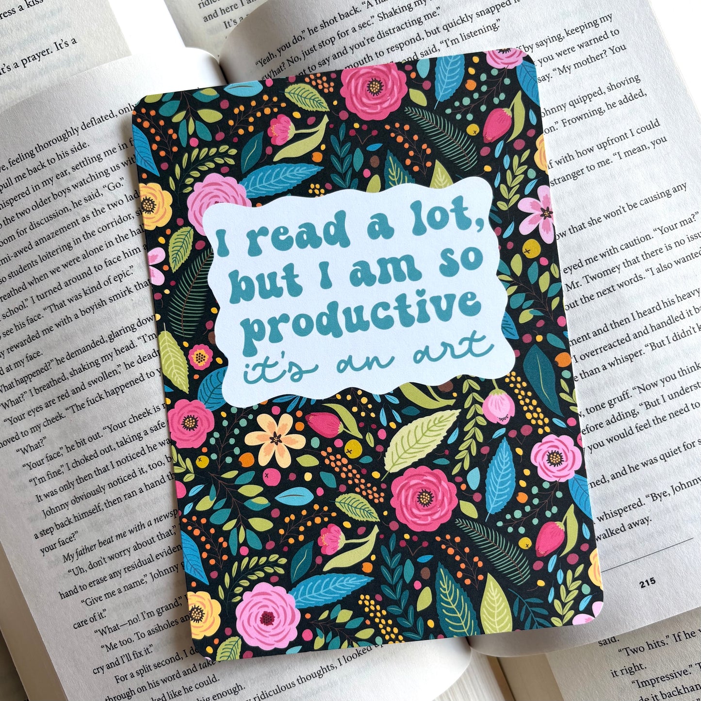 Kindle Insert - I Read A Lot