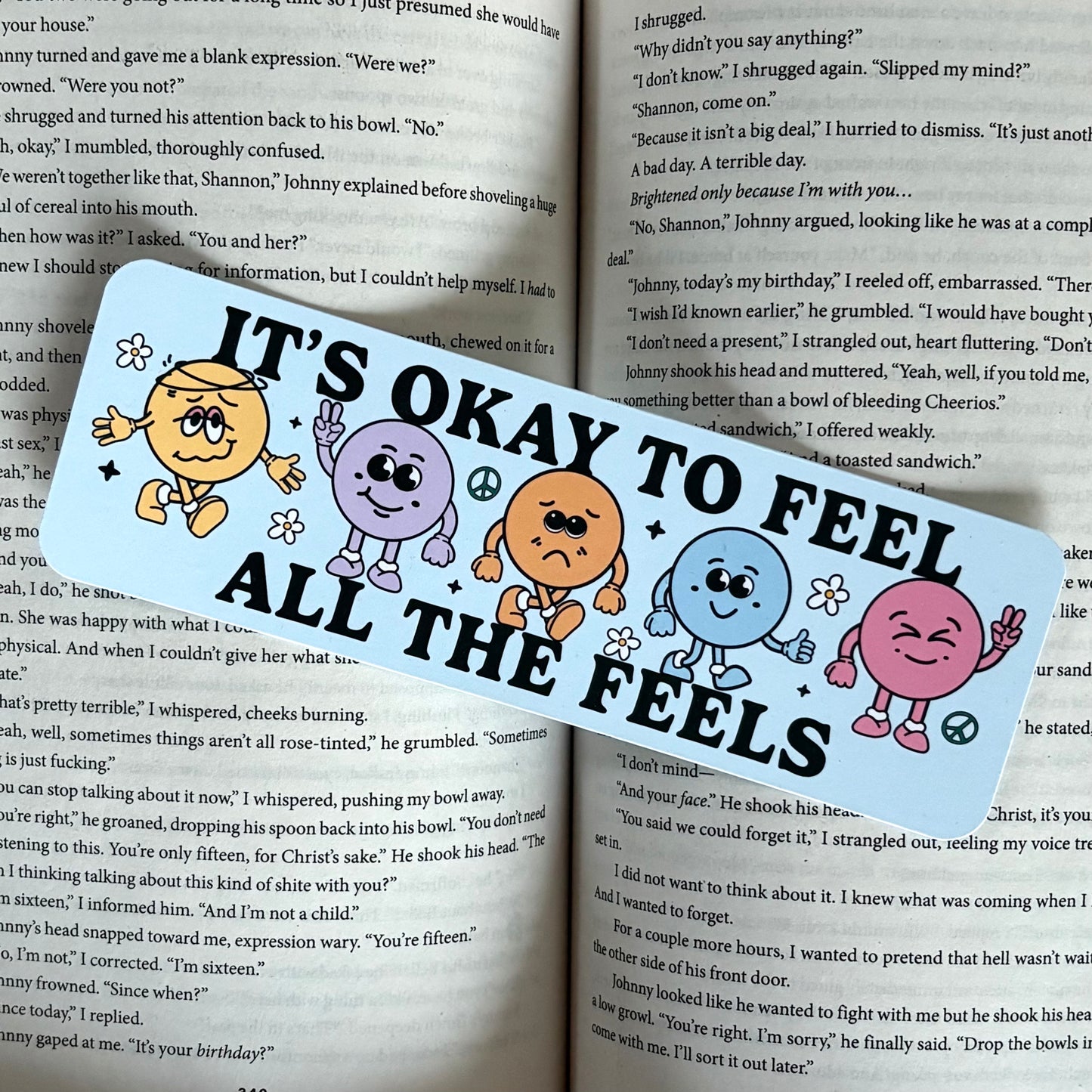 All The Feels Bookmark