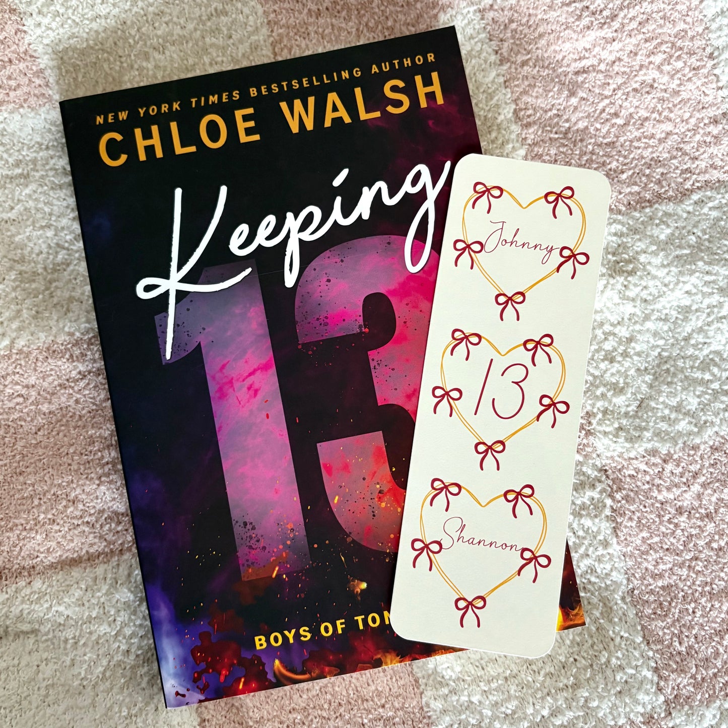 Johnny + Shannon Bookmark (Boys of Tommen)