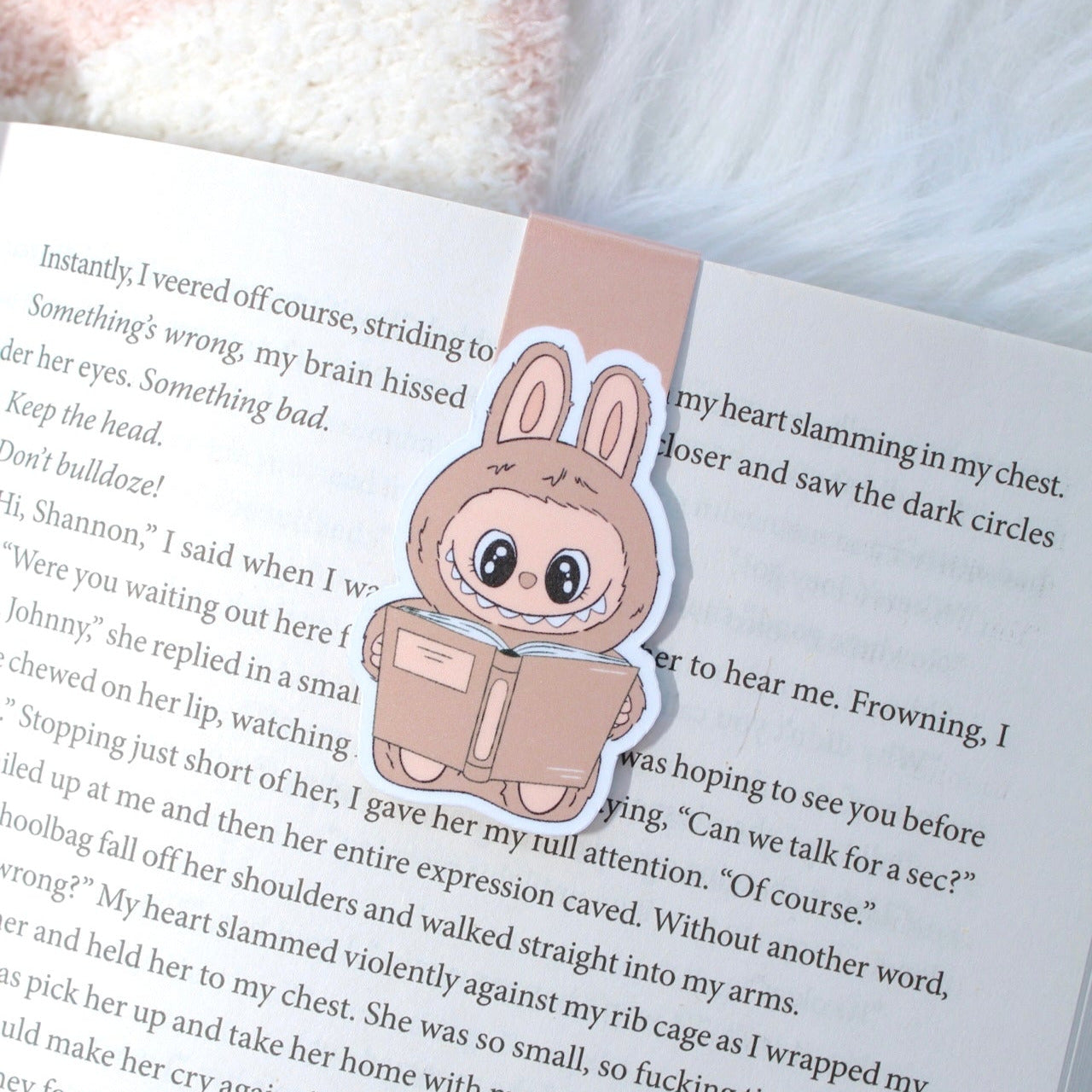 Cute But Unhinged - Magnetic Bookmark (Labubu) ✨BUY 2, GET 1 FREE!✨