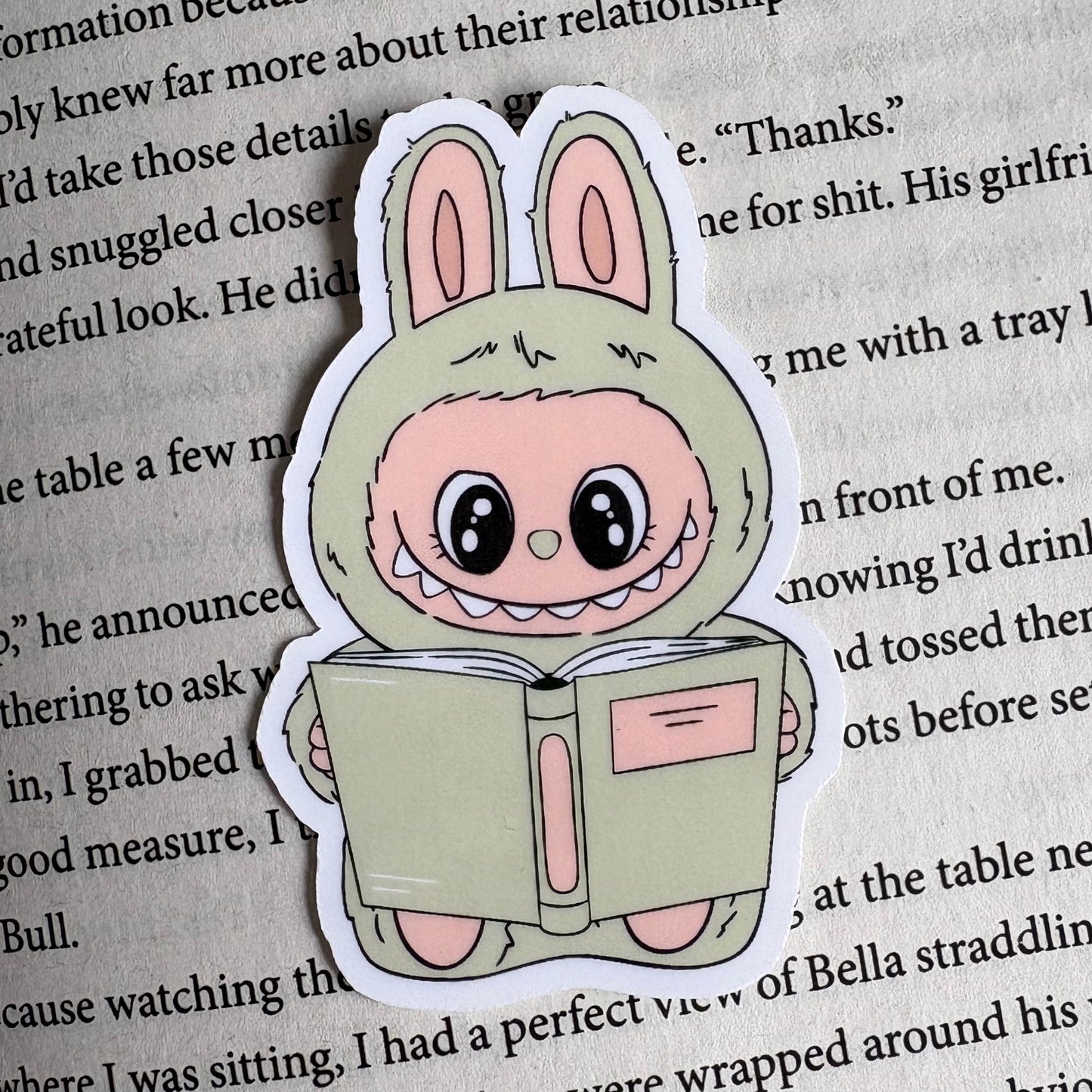 Cute But Unhinged Stickers (Labubu)