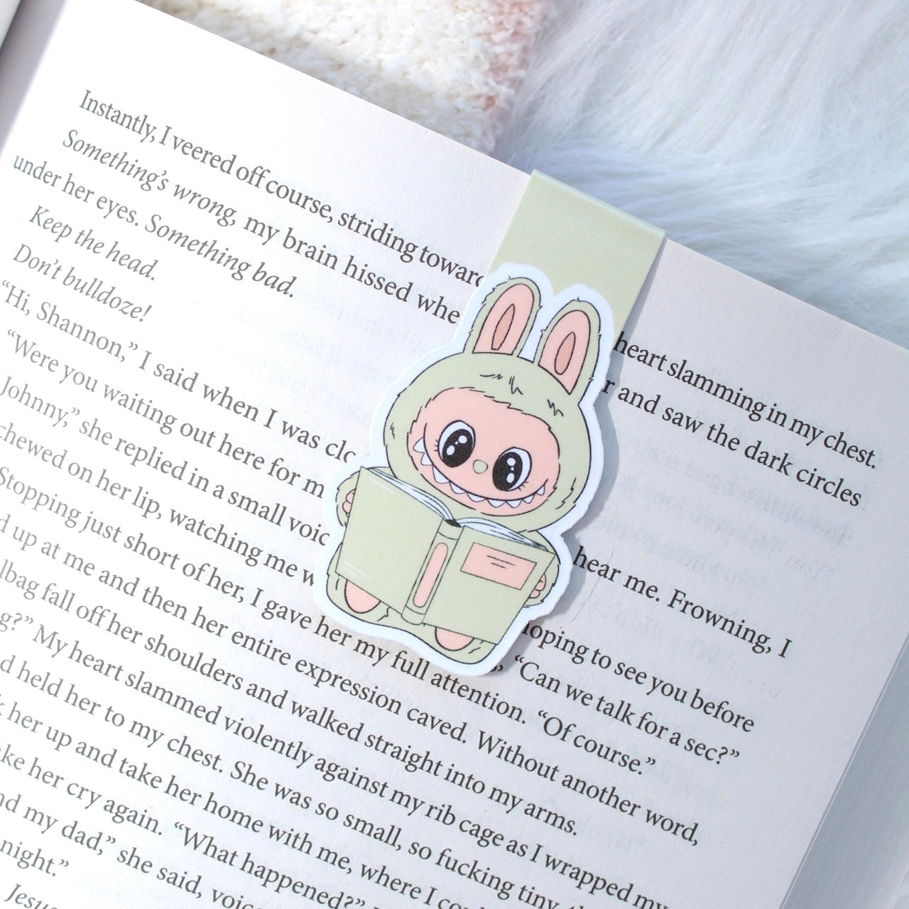 Cute But Unhinged - Magnetic Bookmark (Labubu) ✨BUY 2, GET 1 FREE!✨