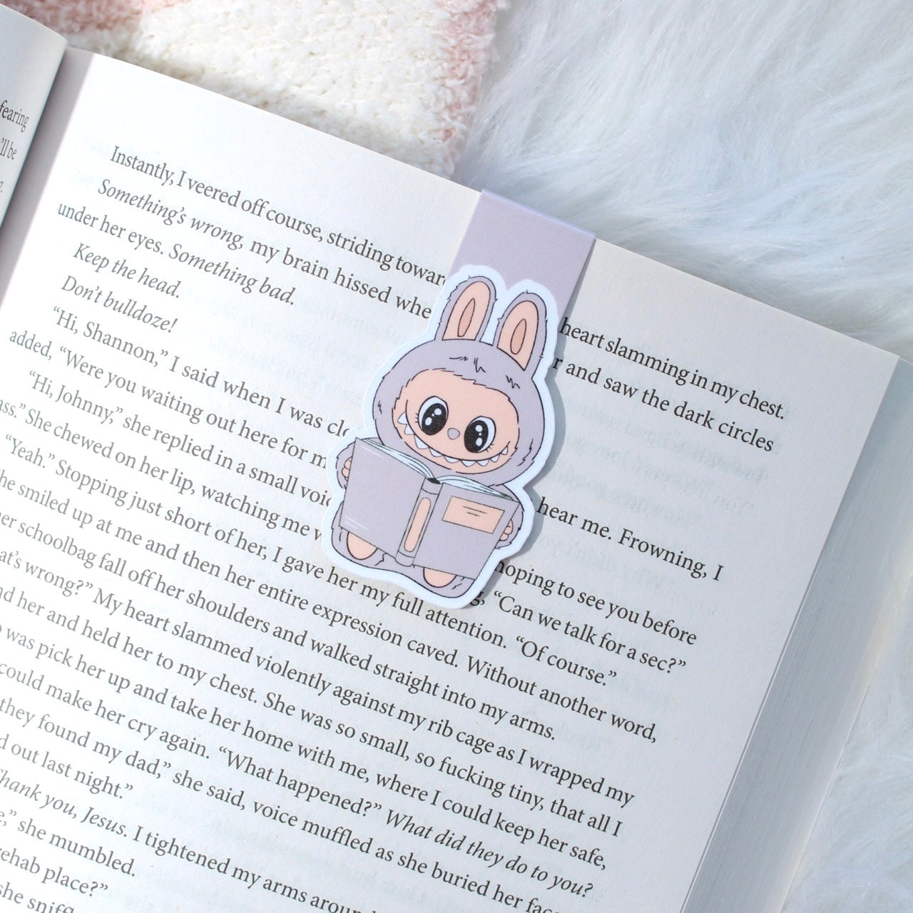 Cute But Unhinged - Magnetic Bookmark (Labubu) ✨BUY 2, GET 1 FREE!✨