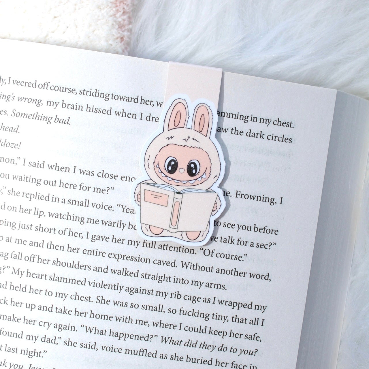 Cute But Unhinged - Magnetic Bookmark (Labubu) ✨BUY 2, GET 1 FREE!✨