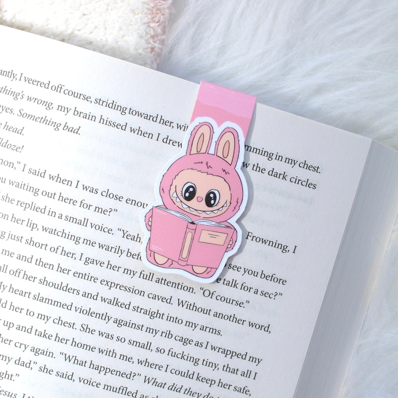 Cute But Unhinged - Magnetic Bookmark (Labubu) ✨BUY 2, GET 1 FREE!✨