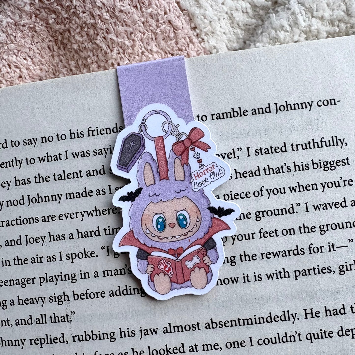 Trope Troublemakers - Magnetic Bookmark (Labubu)