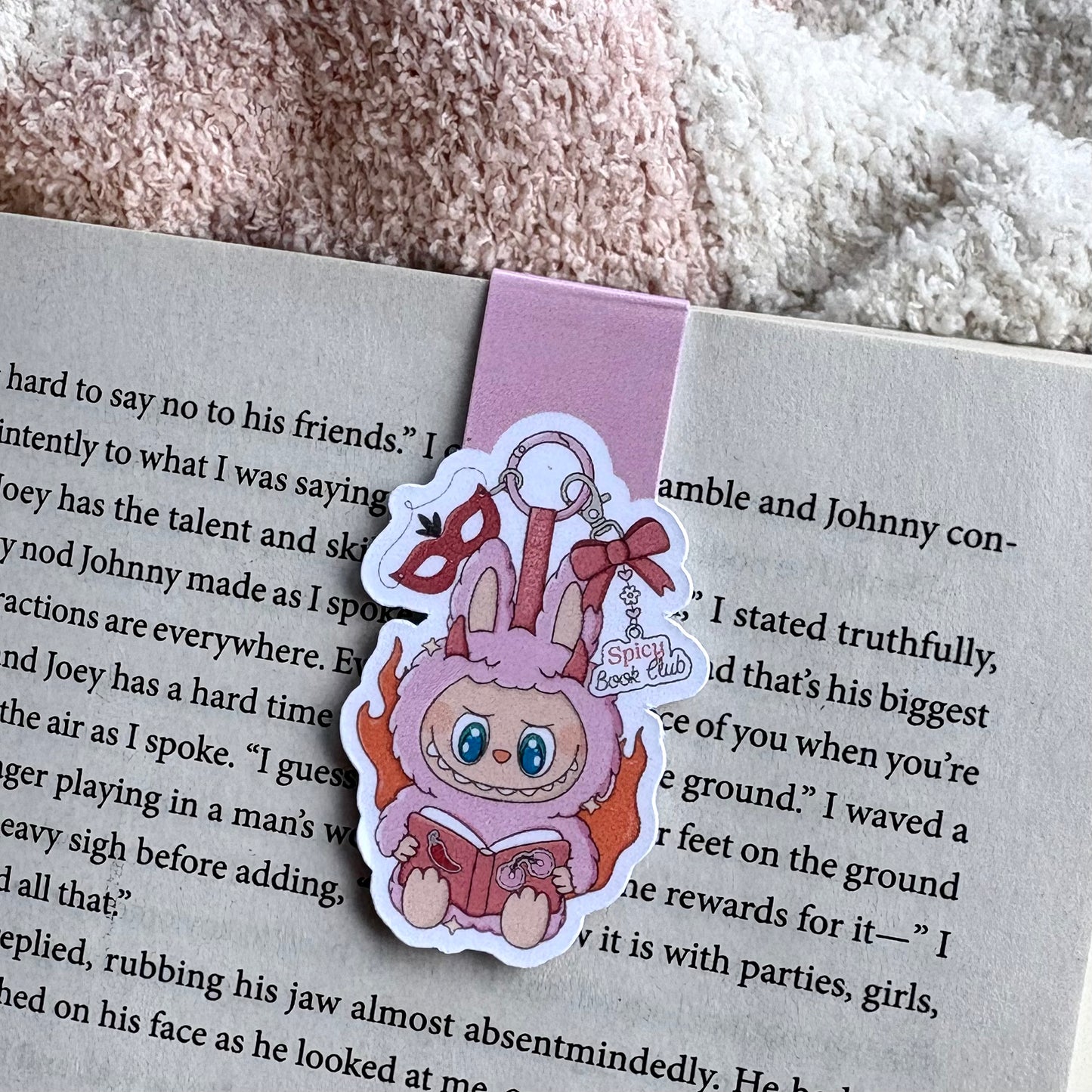 Trope Troublemakers - Magnetic Bookmark (Labubu)