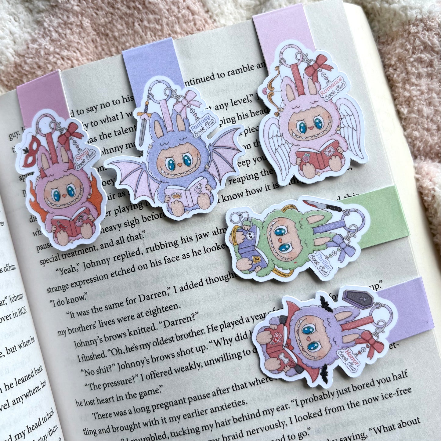 Trope Troublemakers - Magnetic Bookmark (Labubu)