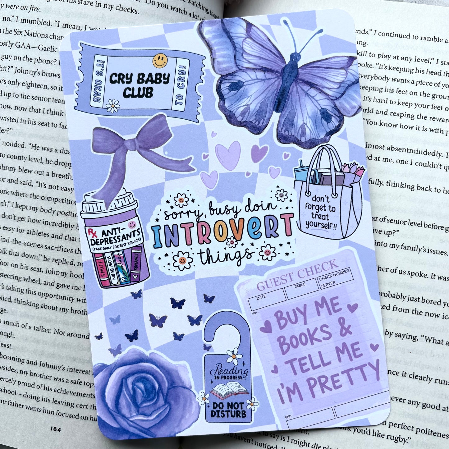 Kindle Insert - Lavender Haze