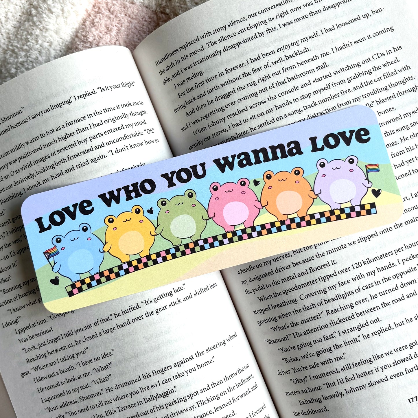 Love Who You Wanna Love Bookmark (Pride Collection)