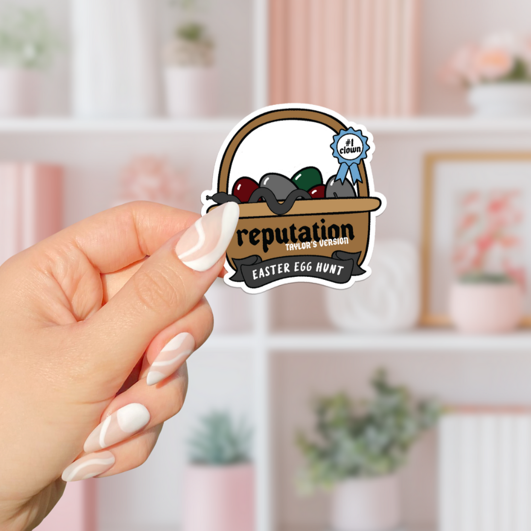 Swiftie Easter Egg Hunt Sticker