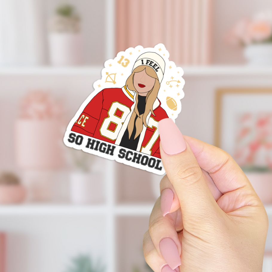 So High School Sticker