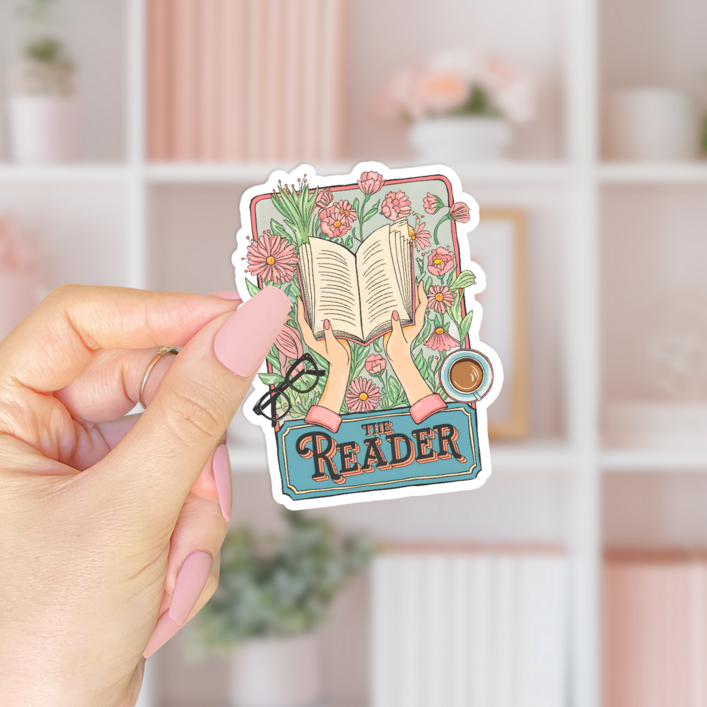The Reader Sticker