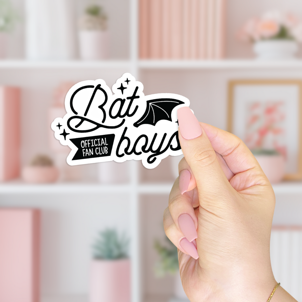 Bat Boys Official Fan Club Sticker