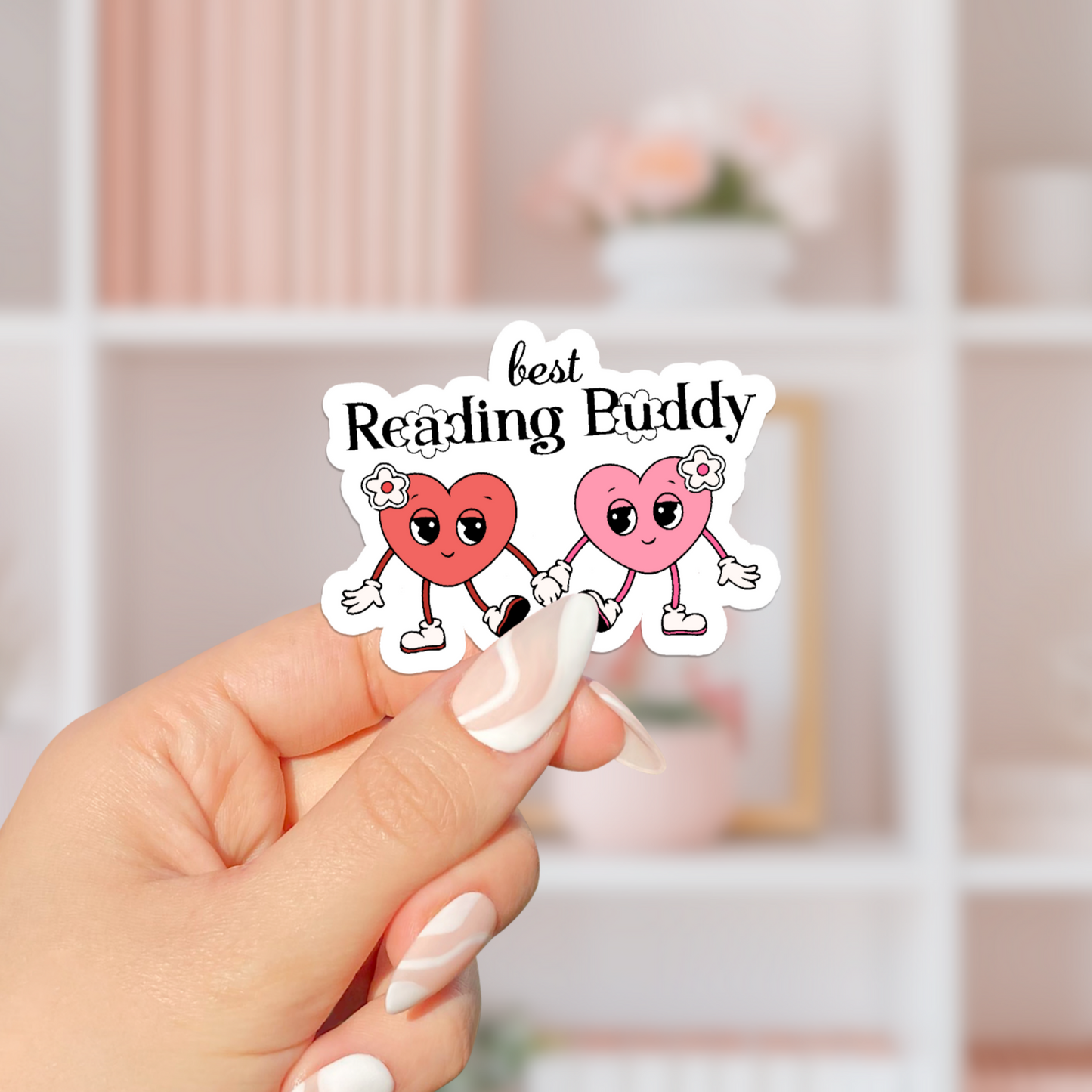 Best Reading Buddy Sticker