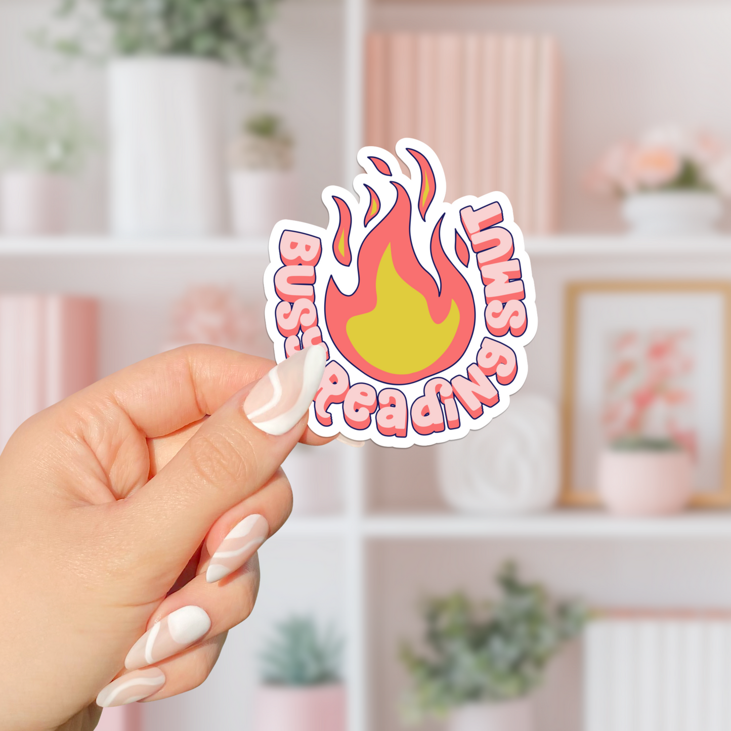 Busy Reading Smut Sticker