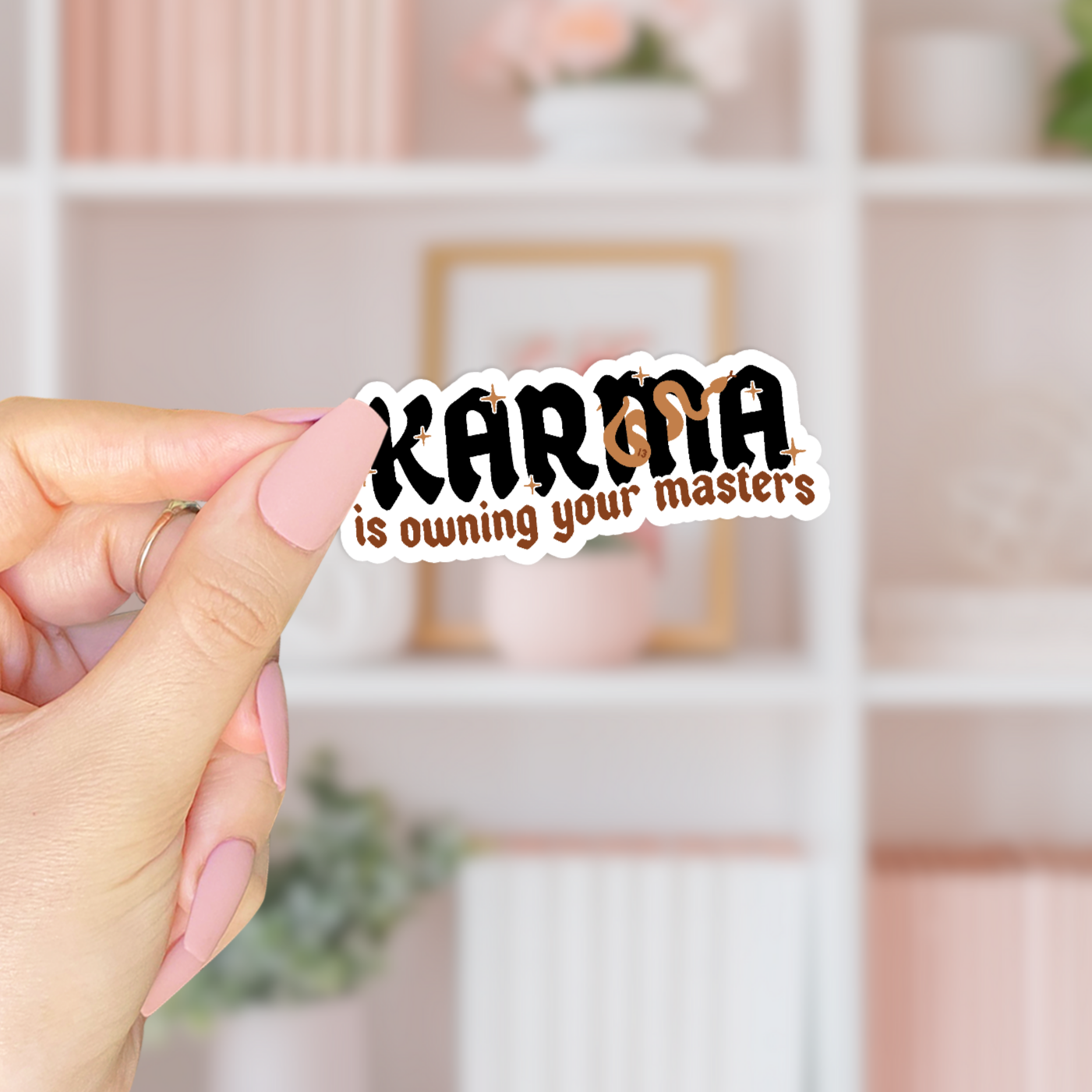 Karma Sticker
