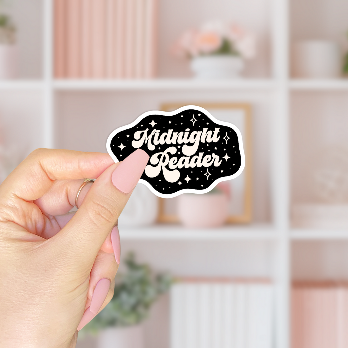 Midnight Reader Sticker