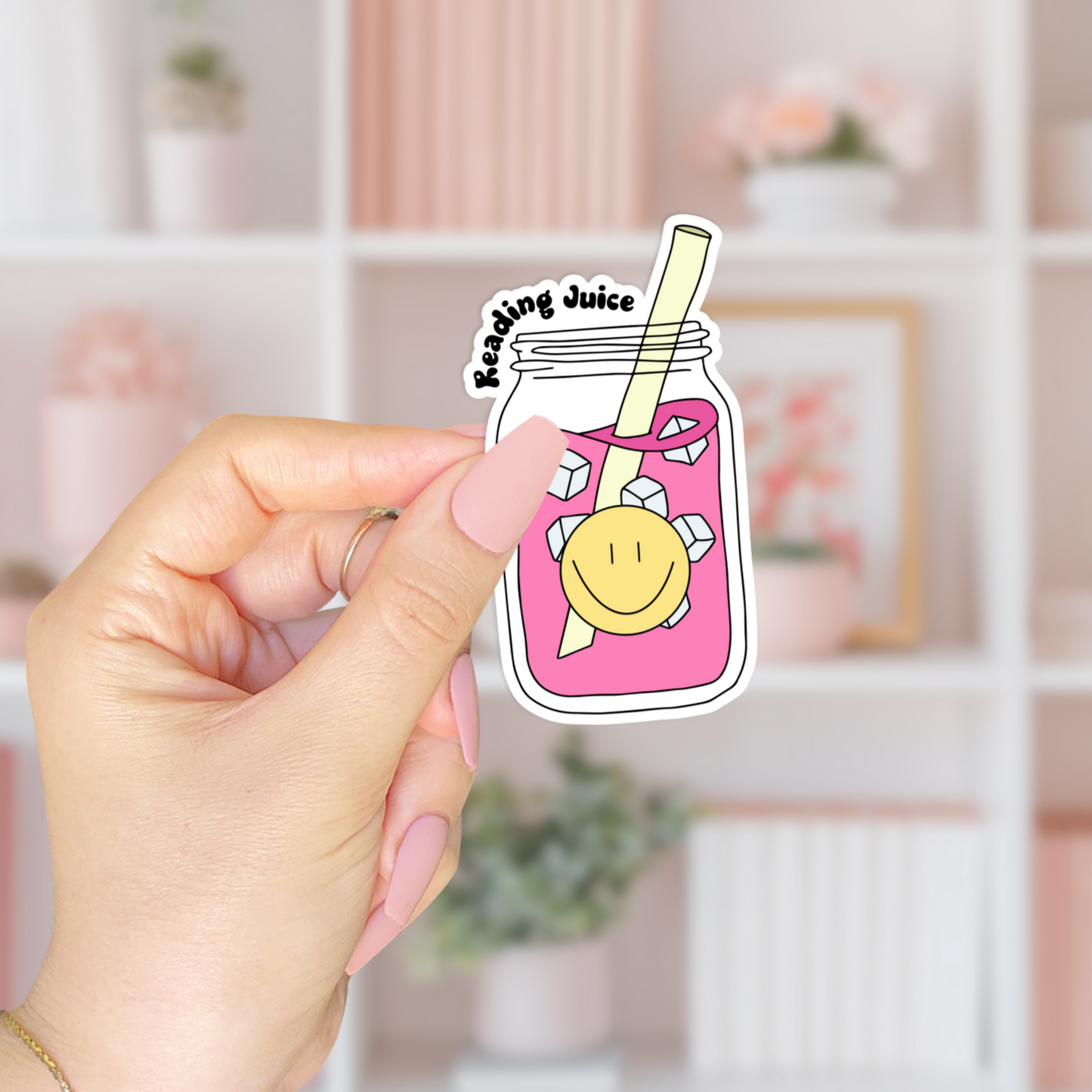 Reading Juice Sticker