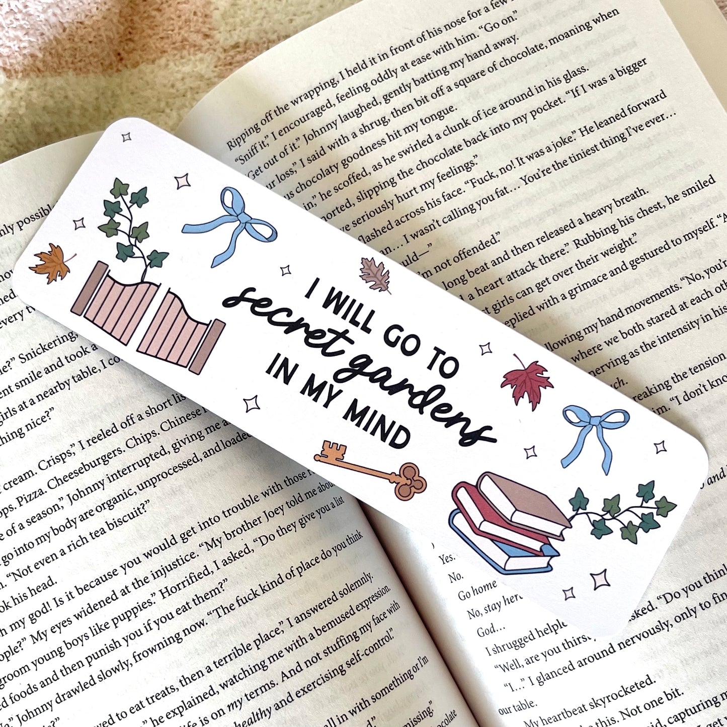 Secret Gardens Bookmark