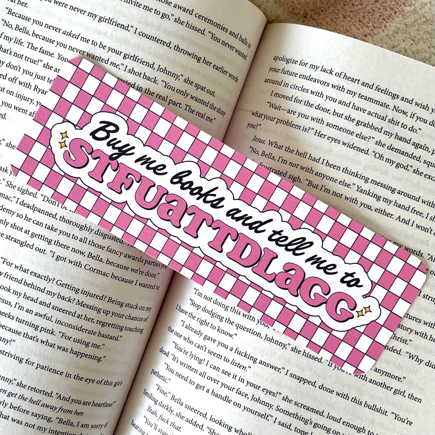 STFUATTDLAGG Smut Reader Bookmark