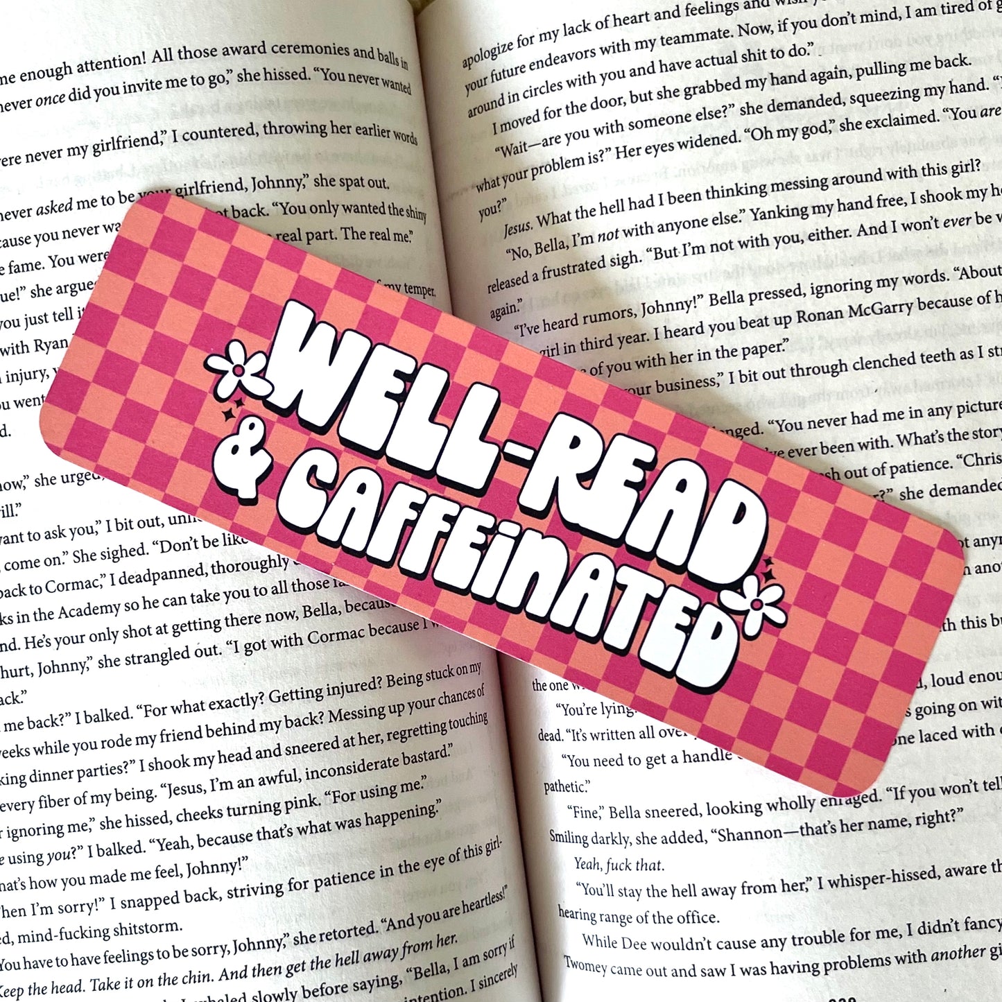 Well-Read & Caffeinated Bookmark
