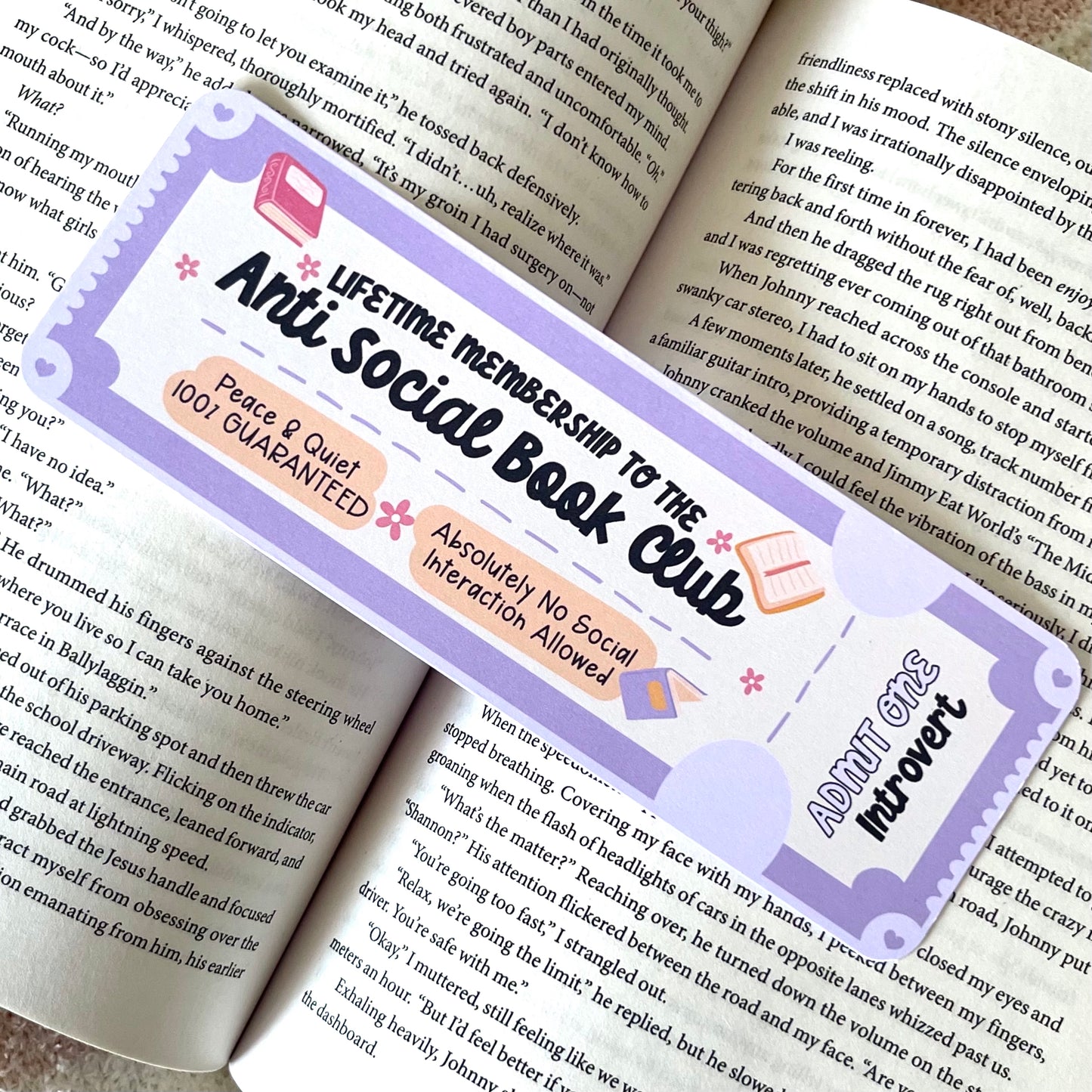 Bookish Tickets Bookmarks