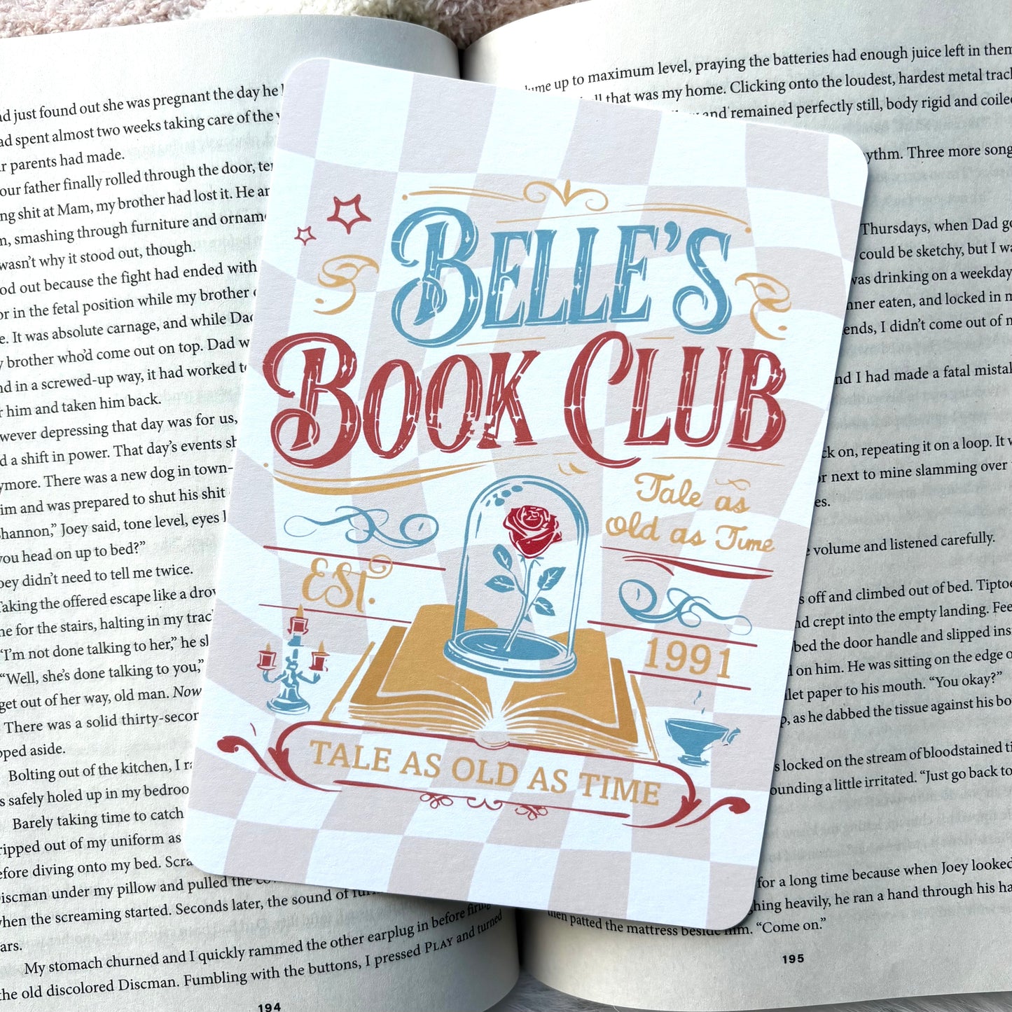 Kindle Insert - Belle's Book Club