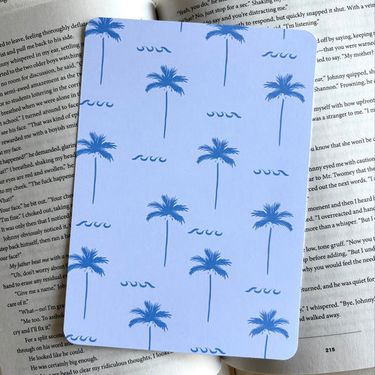 Kindle Insert - Blue Palms