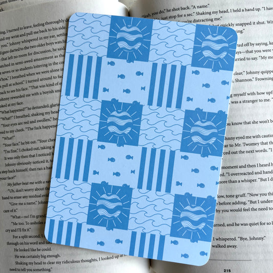 Kindle Insert - Blue Lagoon