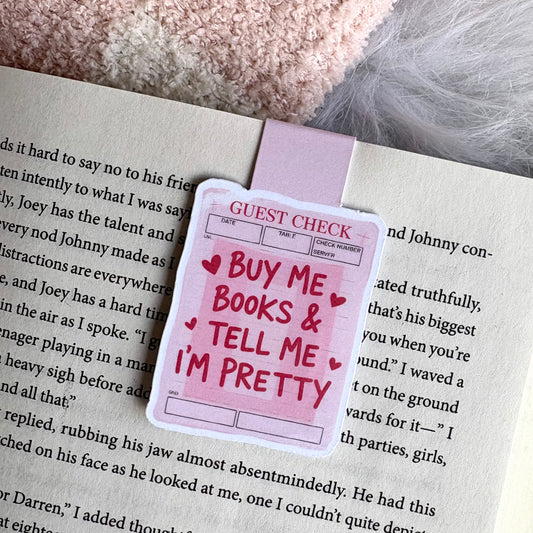 Buy Me Books - Magnetic Bookmark