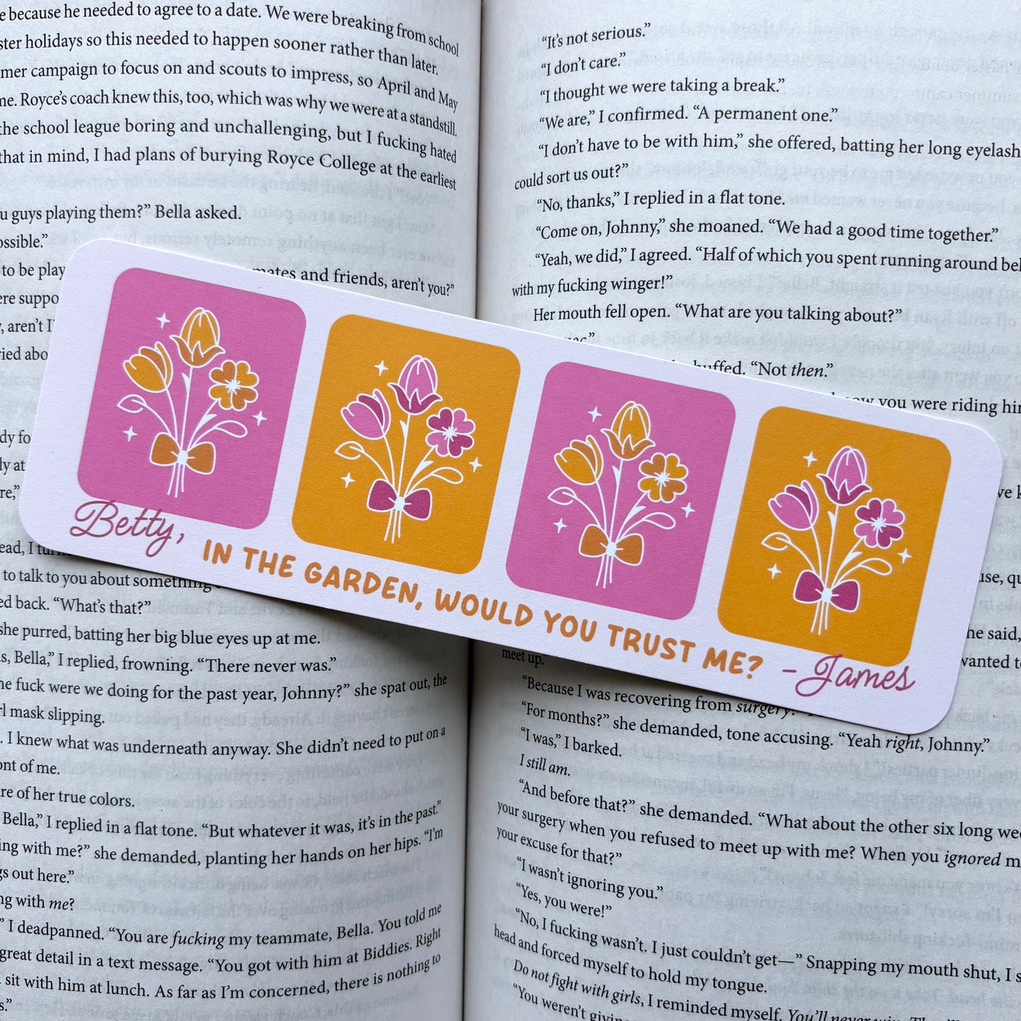 Betty's Garden Bookmark