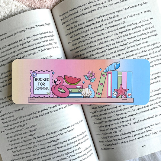 Booked For Summer Bookmark