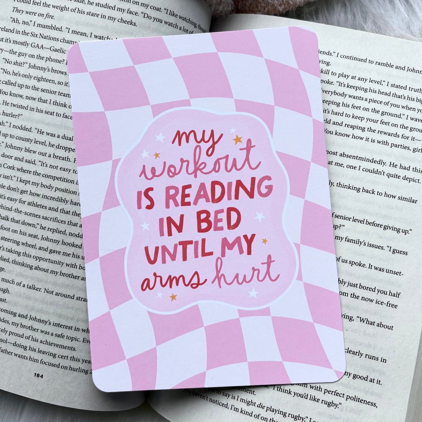 Kindle Insert - Bookish Cardio