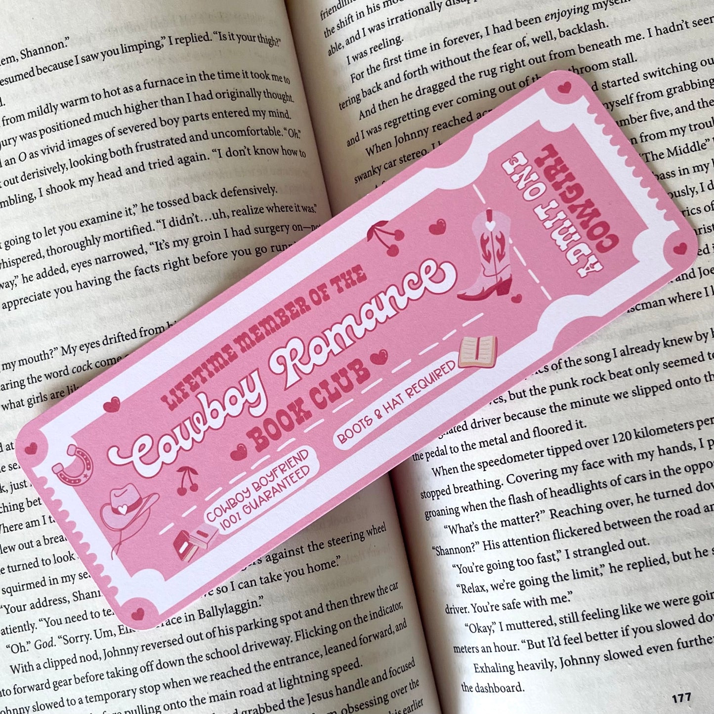 Bookish Tickets Bookmarks